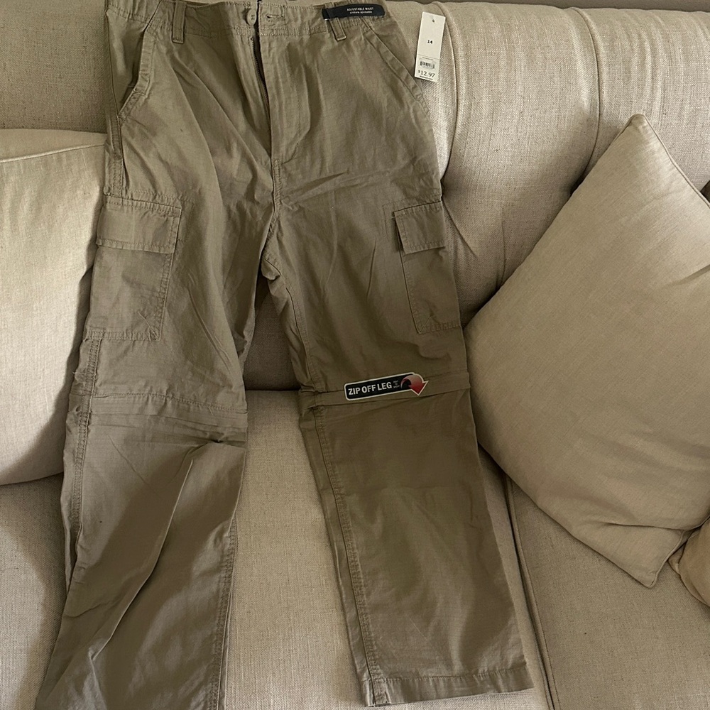 Boys khaki Cargo Pants